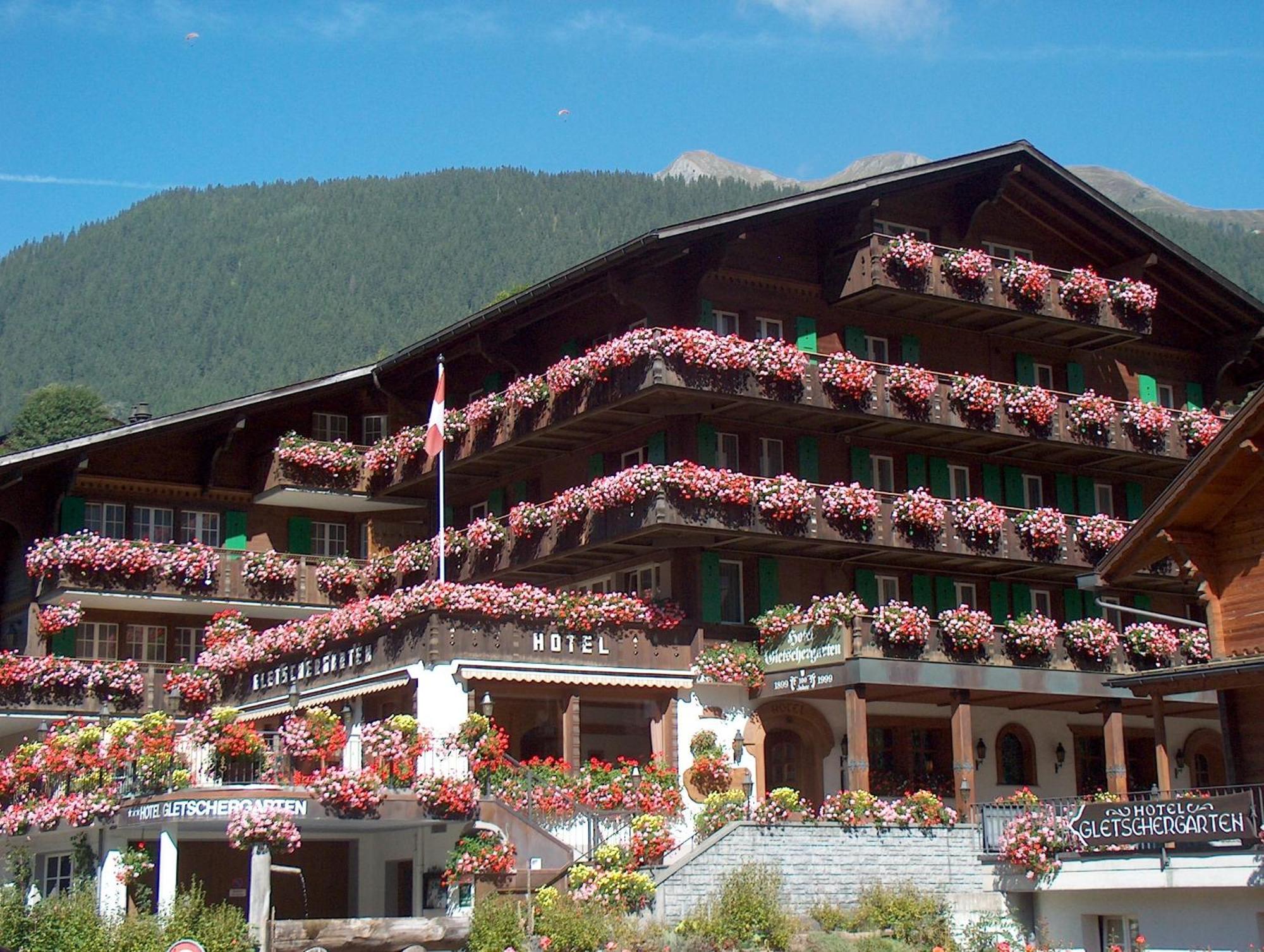 Hotel Gletschergarten Grindelwald Exteriör bild